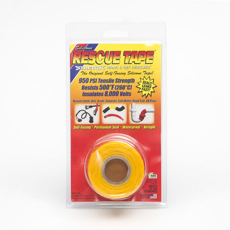 Rescue Tape Yellow 1 in. W X 12 ft. L Silicone Tape