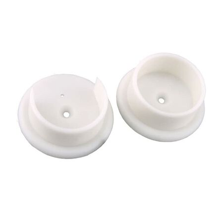 Knape & Vogt Pro 1-3/8 in. L X 1-3/8 in. D Powder Coated Plastic Rod Socket
