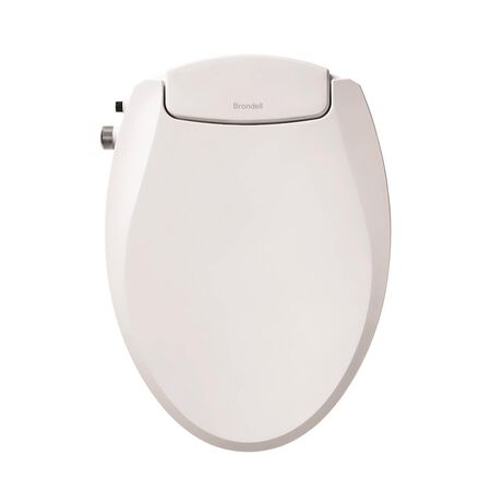 Brondell Swash Ecoseat gal White Elongated Bidet Toilet Seat