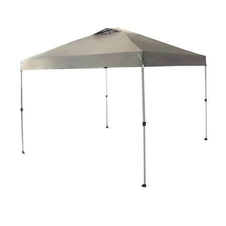 Crown Shade One Touch 150D Polyester Regal 100 Canopy 9.1 ft. H X 10 ft. W X 10 ft. L