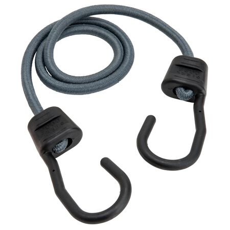Keeper Gray Bungee Cord 32 in. L X 0.374 in. 1 pk