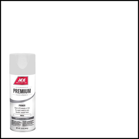 Ace Premium White Spray Primer 12 oz