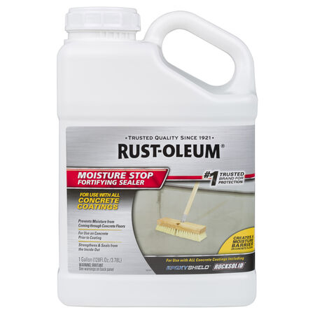 Rust-Oleum Moisture Stop Fortifying Clear Water-Based Sealer 1 gal