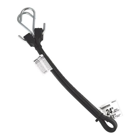 Keeper Black Tarp Strap 24 in. L 1 pk