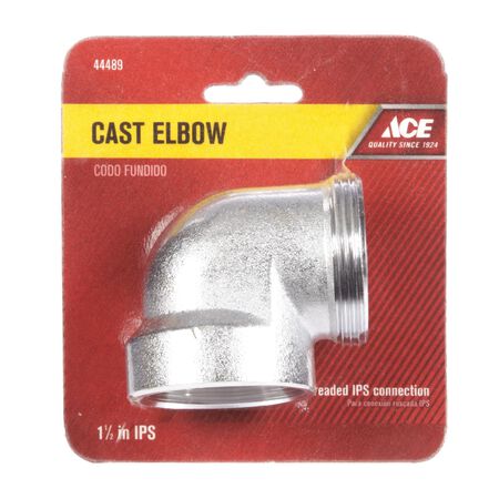 Ace 1-1/2in. Mips" x 1-1/2in. D FIP Brass Elbow