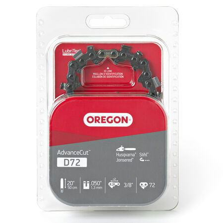 Oregon AdvanceCut D72 20 in. 72 links Chainsaw Chain