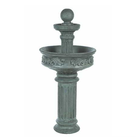 Athens Stonecasting 2 Tier Doric Fountain