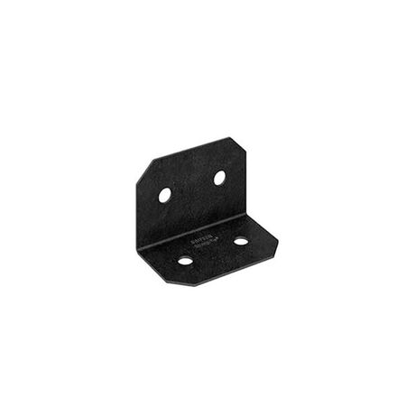 Simpson Strong-Tie APVA6 Outdoor Accents® Avant Collection™ ZMAX®, Black Powder-Coated 90° Angle for 6X, 12-Pack
