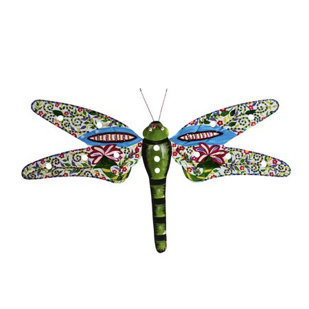 Evergreen Hand-Painted BoHo Dragonflies