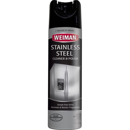 Weiman Floral Scent Stainless Steel Cleaner & Polish 17 oz Spray
