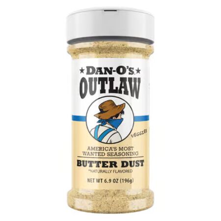 Dan-O's Outlaw Butter Dust BBQ Seasoning 6.9 oz.