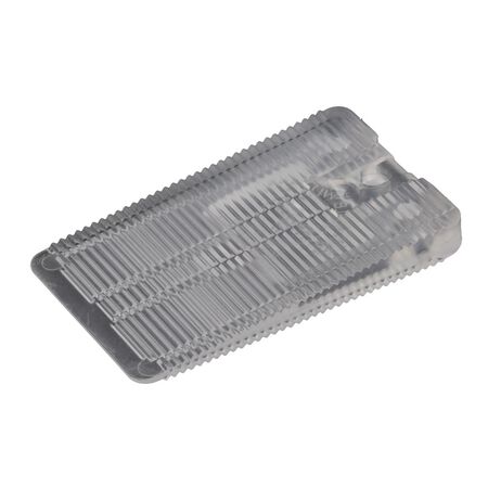 Danco 1.07 in. W X 1.88 in. L Flexible Plastic Leveling Shim 3 pk