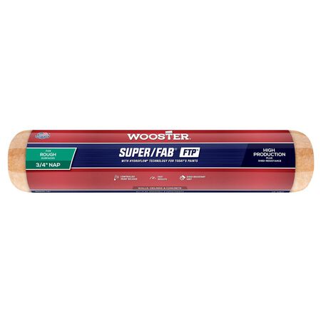 Wooster Super/Fab FTP Synthetic Blend 14 in. W X 3/4 in. Paint Roller Cover 1 pk