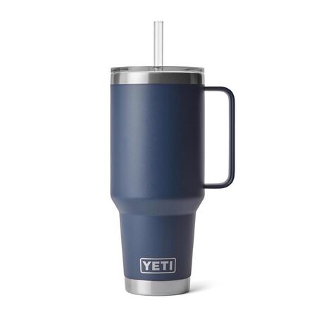 YETI Rambler 42 oz Navy BPA Free Straw Mug