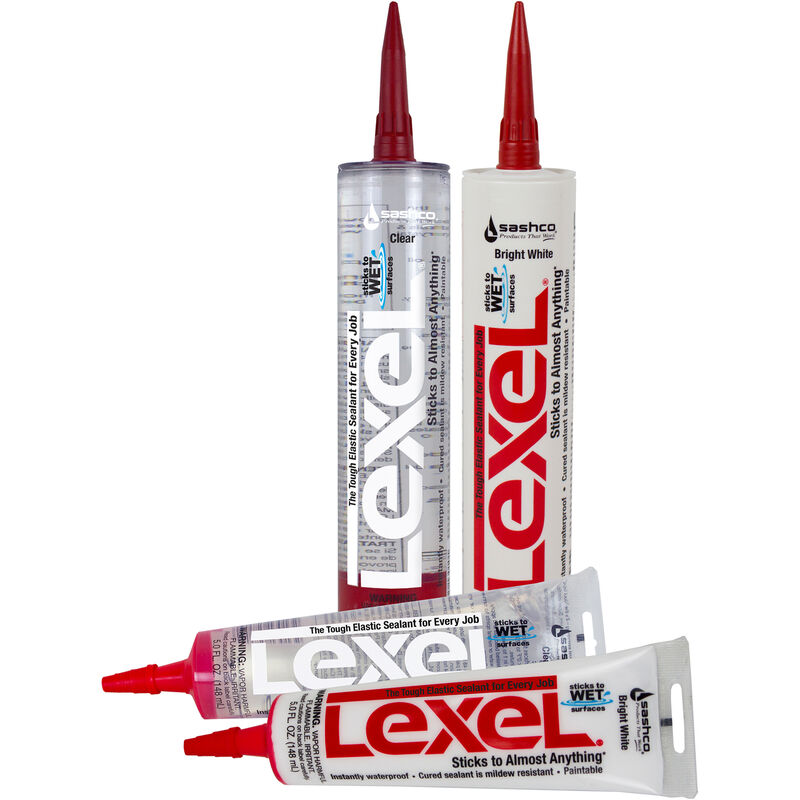 Sashco Lexel Clear Elastomeric Polymers Advanced Polymer Sealant 10.5