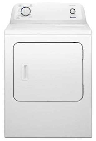 Dryer Ama 6.5CuFt Gas White