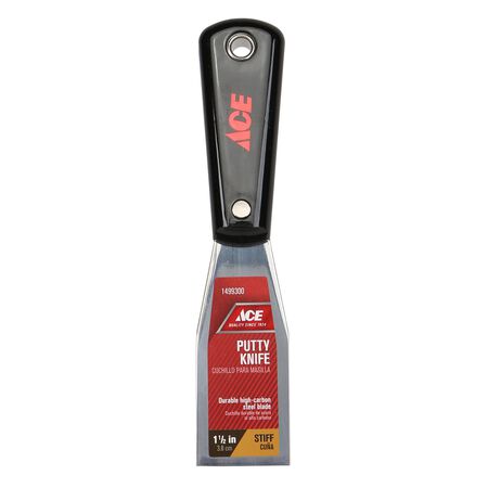 Ace 1.5 in. W High-Carbon Steel Stiff Putty Knife