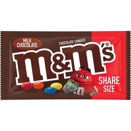 M&M's Milk Chocolate Chocolate Candies 3.14 oz