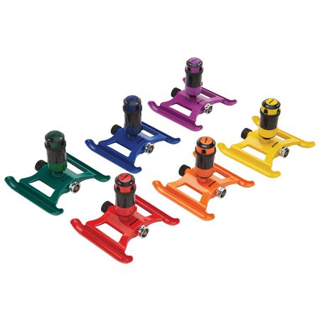 Dramm ColorStorm Metal Sled Base Gear Drive Sprinkler Head 2827 sq ft