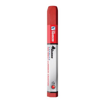 C.H. Hanson 4.5 in. L Lumber Crayon Red 1 pc