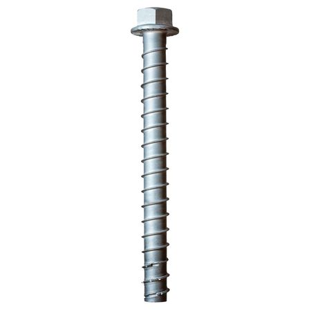 Simpson Strong-Tie 5/8 in. x 5 in. Strong-Tie THDB62500H4SSF1 Titen HD Screw Anchor, 304 Stainless Steel, Pkg 1
