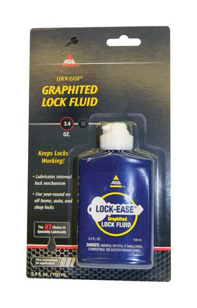 AGS Lock-Ease General Purpose Graphite Lock Fluid 3.4 oz. Carded