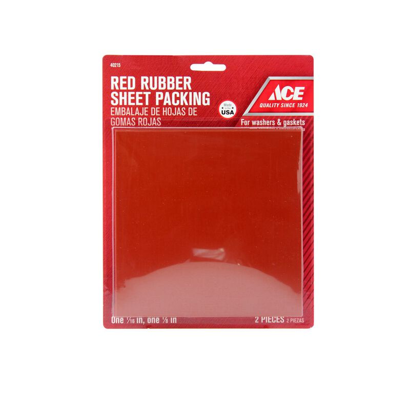 Ace 6 in. L Rubber Sheet Packing Stine Home + Yard The Family You