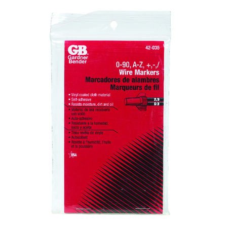 Gardner Bender Wire Marker 6 pk