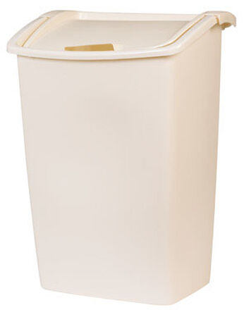Rubbermaid 45 Bisque Swing-Out Wastebasket