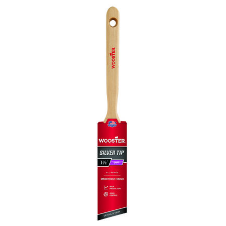 Wooster Silver Tip 1-1/2 in. Angle Paint Brush