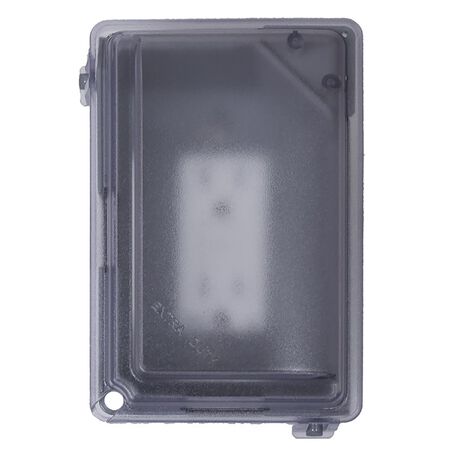 Sigma Engineered Solutions Rectangle Plastic 1 gang 5.98 in. H X 4.02 in. W Weatherproof Cover