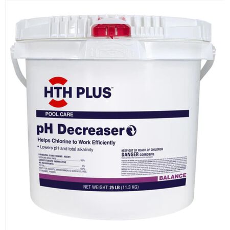 HTH PLUS pH Minus 25 lb.