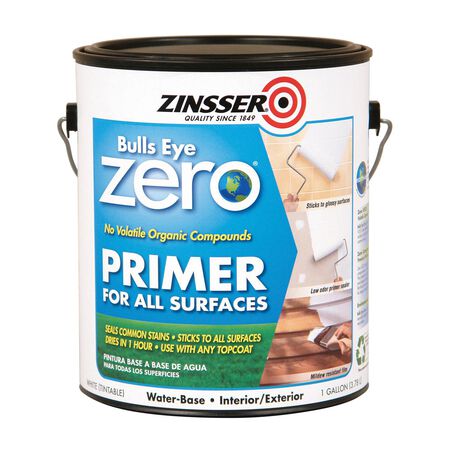 Zinsser Bulls Eye Zero White Smooth Water-Based Acrylic Primer and Sealer 1 gal
