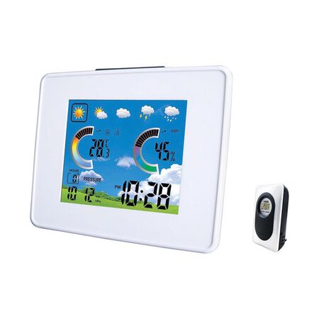 Taylor 3-Channel Weather Station with Barometer