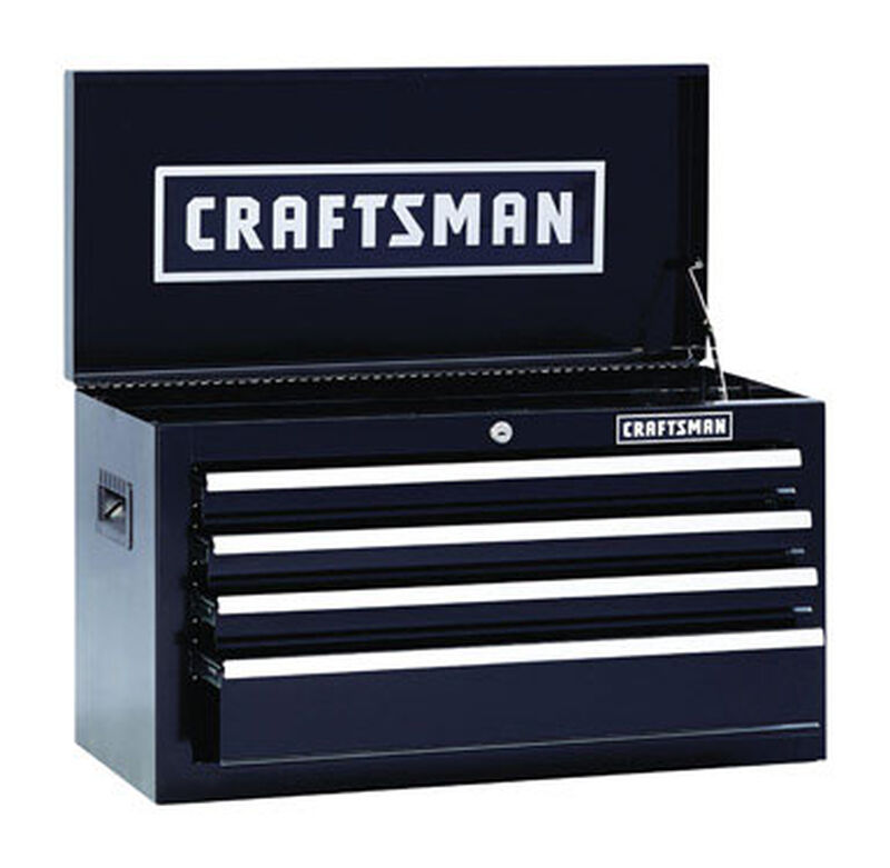 Craftsman 4 Drawer Top Tool Chest 12 In D X 26 In W X 15 1 4 In
