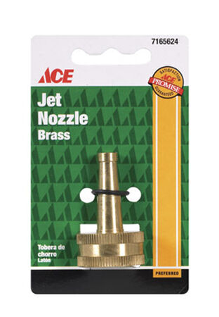 Ace Jet Stream Hose Nozzle Solid Brass