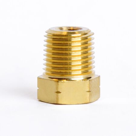 ATC 1/8 in. MPT Brass Hex Head Plug
