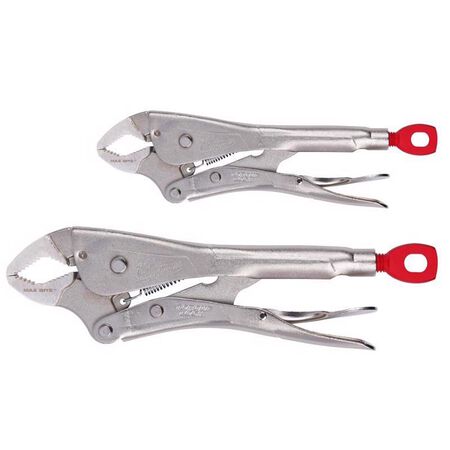 Milwaukee 7&10 in. Forged Alloy Steel Locking Pliers Set