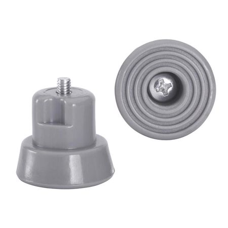 Ace 1 in. W Rubber Gray Door Stop Tip Over the door clip 1 in.
