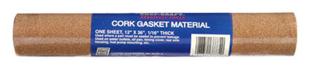 Shop Craft Cork Gasket Material 12 in. x 36 in. x 1/16 in.