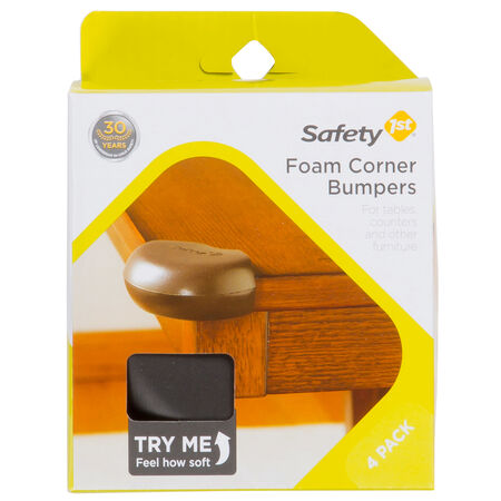 Safety 1st Brown Foam Corner Bumpers 4 pk