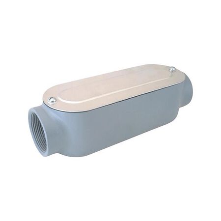 Sigma Engineered Solutions ProConnex 3/4 in. D Die-Cast Aluminum Conduit Body For Rigid 1 pk