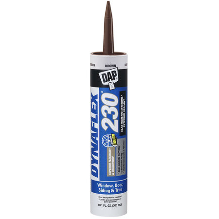 DAP Dynaflex 230 Brown Premium Latex Door/Siding/ Window Sealant 10.1 oz