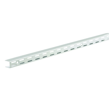 Rubbermaid 25 in. L x 40 in. H Track Upright White