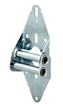 Prime-Line 3 in. W X 1.8 in. L X 0.44 in. D Steel Garage Door Hinge Prime-Line 3 in. W X 1.8 in. L X 0.44 in. D Steel Garage Door Hinge