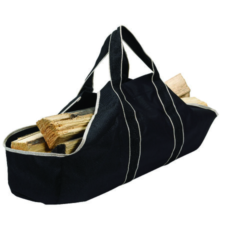 Panacea Navy Matte Canvas Log Rack