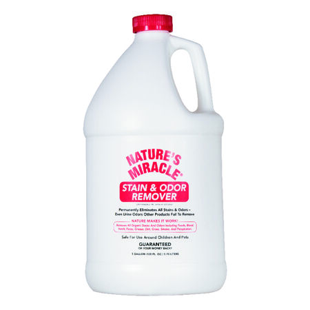 Nature's Miracle No Scent Pet Stain and Odor Remover 1 gal Liquid