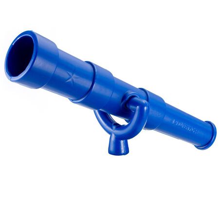 Discovery Telescope, 11-3/4 In D, Plastic, Blue