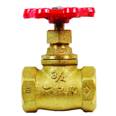 Homewerks 3/4 in. FIP X 3/4 in. FIP Brass Stop Valve