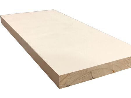 1 in. x 6 in. x 16 ft. Pine Radiata Fingerjoint Unprimed